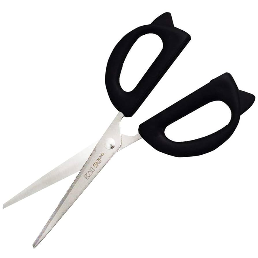 貝印 Kai nyammy Case With Cat In The Kitchen Scissors dh2721
